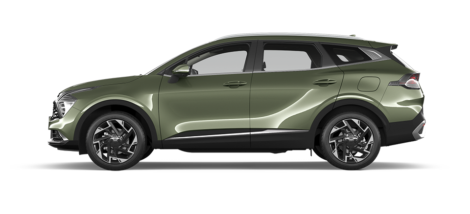 KIA SPORTAGE color Jungle wood Green